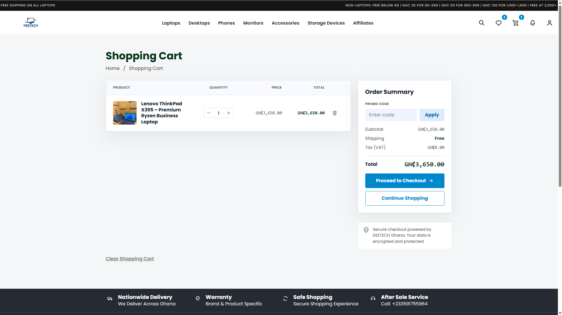 Shopping cart